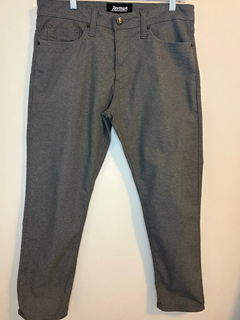 Revtown Sharp Gray Performance Stretch Jeans Men’s W32 L32